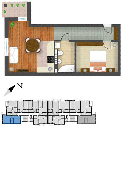 Mieszkanie A-1-1
