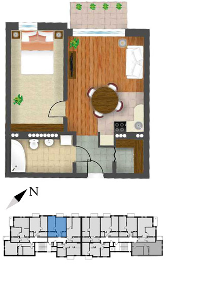 Mieszkanie A-1-4